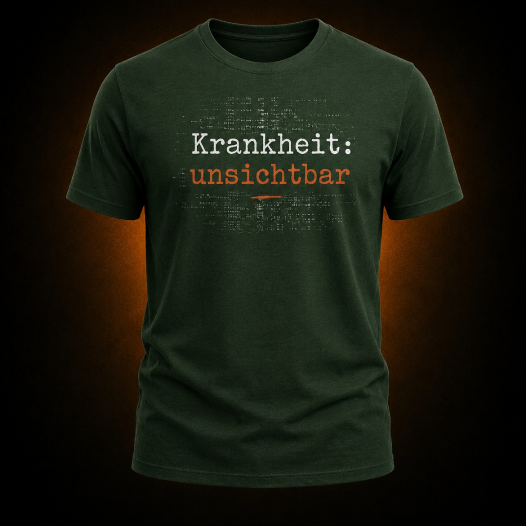 Krankheit unsichtbar Awareness Shirt