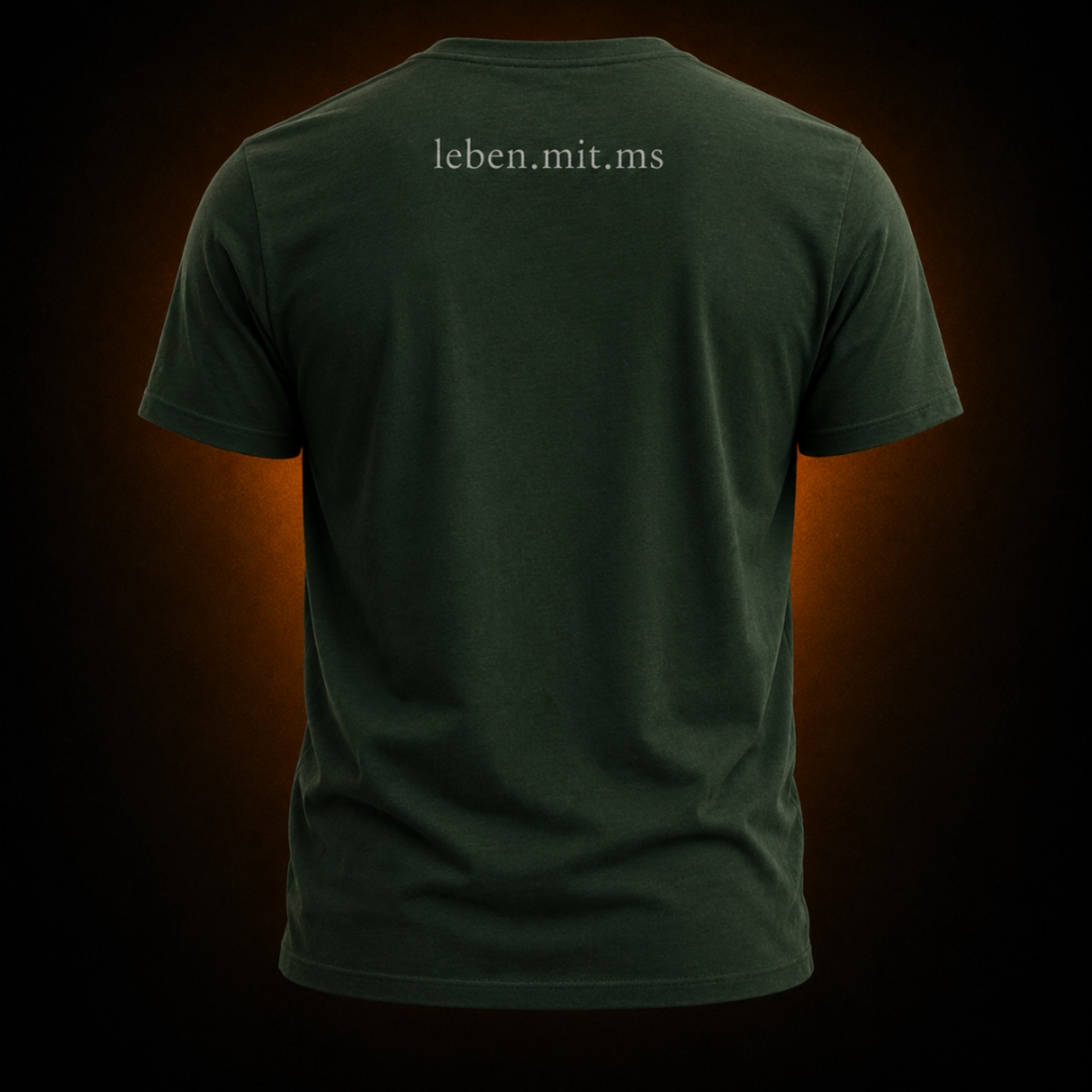 MS Nicht faul nicht schwach nur erschöpft Shirt Rückseite
